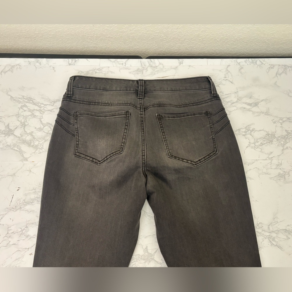 STYLE & CO Denim Women's SKINNY Leg Jeans Sz 8P Petite Gray Stretch - Picture 4 of 7